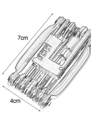Мультитул для велосипеда 11 в 1 pd5188836 фото