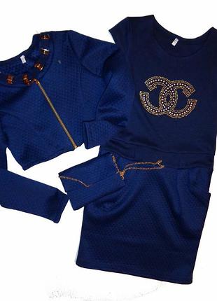 Сукні болеро сумочка р. 134-140-146