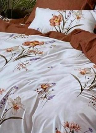 Текстиль для спальні, комплект постільної білизни, бязь1 фото