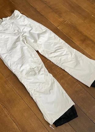Лыжные штаны белые (женские) carverace утеплитель thinsulate р. m германия