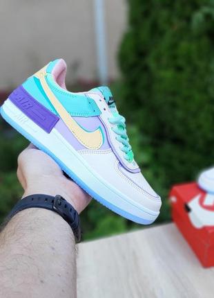 Кроссовки женские найк nike air force 1 shadow1 фото