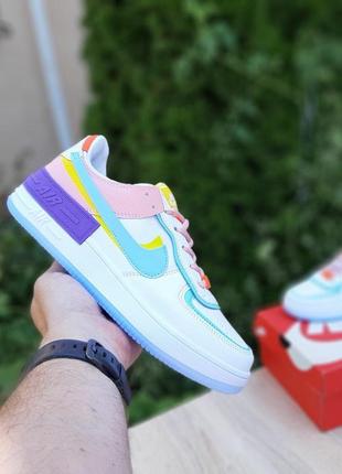 Кроссовки женские найк nike air force1 фото