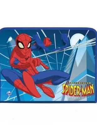 Папка пластикова kite a3 на змійці 1від "spider-man" з ручками,,розм. 45*33 см