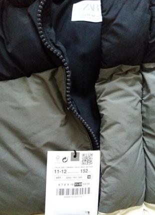 Демисизонная куртка zara 11-12 лет 152 см8 фото