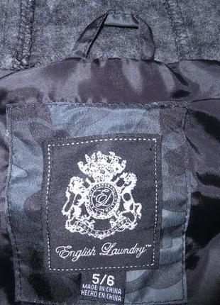 Универсальная кофта куртка english laundry на мальчика 5-6 лет