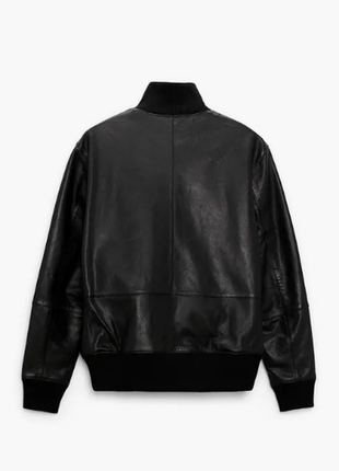 Кожаная куртка zara3 фото