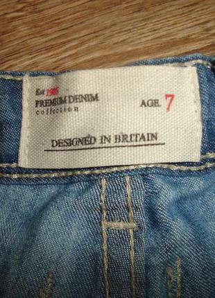 Matalan premium denim джинсовые шорты на 7 лет3 фото