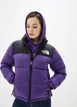 Куртка пуховик the north face women’s 1996 nuptse jacket purpure