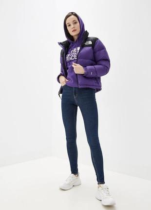 Куртка пуховик the north face women's 1996 nuptse jacket purpure2 фото