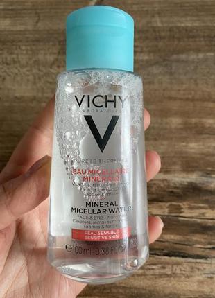 Vichy мицеллярная вода, виши мицеллярная вода для снятия макияжа1 фото