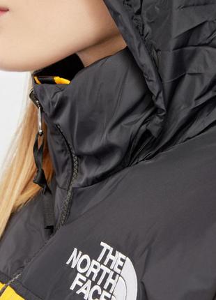 Куртка пуховик the north face yellow women’s 1996 nuptse jacket black4 фото