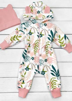 Тёплый комбинезон техника на флисе