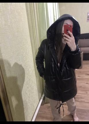 Еко куртка зима дуже крута зручна