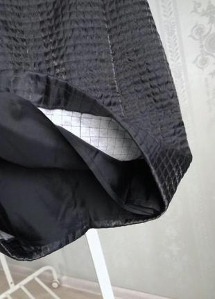 Чорне стьобане класичне плаття inwear приталене4 фото