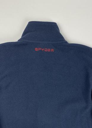 Мужской флисовый пуловер spyder polar/frontier transport 1/4 zip4 фото