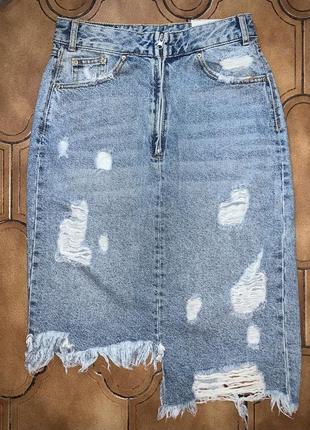 Джинсова спідниця Zara