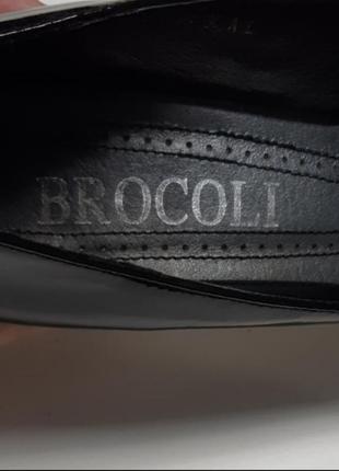 Туфли чёрные лаковые нат.кожа.р 36 broccoli5 фото
