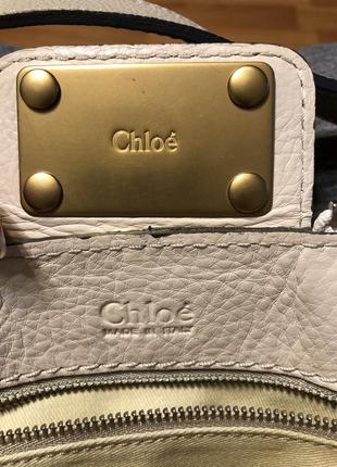 Женская итальянская оригинальная номерная сумочка chloè.4 фото
