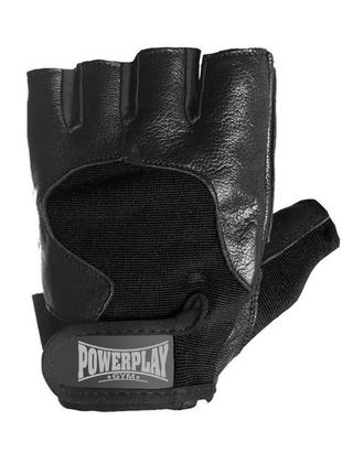 Перчатки для фитнеса и тяжелой атлетики powerplay 2154 черные xl5 фото
