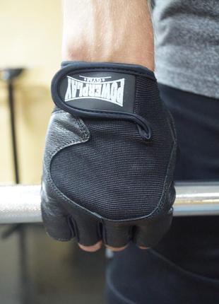 Перчатки для фитнеса и тяжелой атлетики powerplay 2154 черные xl8 фото