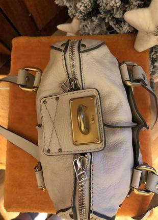 Женская итальянская оригинальная номерная сумочка chloè.7 фото