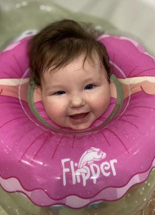 Круг для купания младенцев roxy-kids ballerina flipper