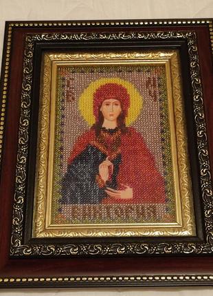Картина бисер, рамка под стеклом