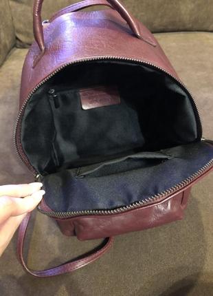Рюкзак женский кожаный genuine leather4 фото
