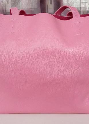 Стильная новая кожаная сумка-шопер domero.2 фото
