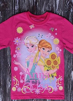Футболка анна и эльза холодное сердце