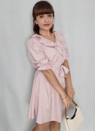 Рожева елегантна сукня/ елегантне плаття 👗 4