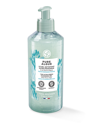 Гель для вмивання ультрасвежесть з мікроводоростями для зволоження