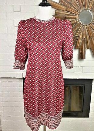 Необычное вязаное платье –мини с объемными рукавами из новых коллекций zara4 фото