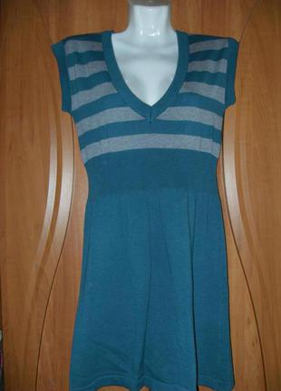 Трикотажное платье-туничка от тм cunda