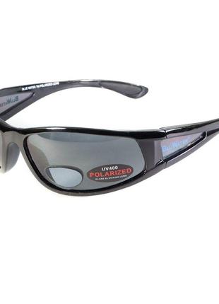 Бифокальные солнцезащитные очки bluwater bifocal-3 (+2.0) с поляризацией черные