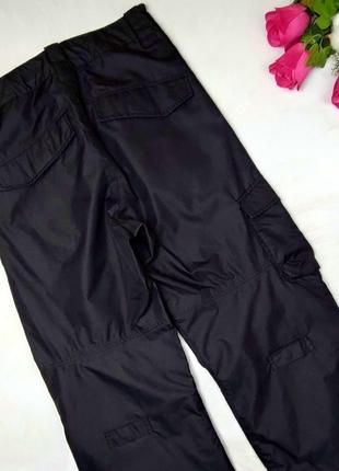 Лыжные брюки без утеплителя, подкладка сеточка, внизу штанин нейлоновая подкладка2 фото