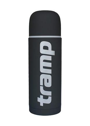 Термос tramp soft touch 0,75 л сірий