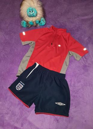 Umbro, crane шорты, футболка 3-5 лет