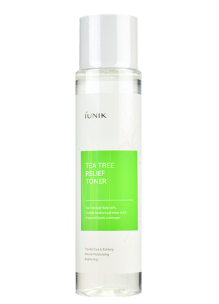 Успокаивающий тонер с экстрактом чайного дерева iunik tea tree relief toner