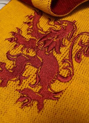 Шарф с фильма гарри поттер факультет гриффиндор gryffindor8 фото