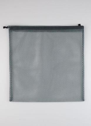 Набор мешочков из сетки для покупок 3шт (серый)8 фото