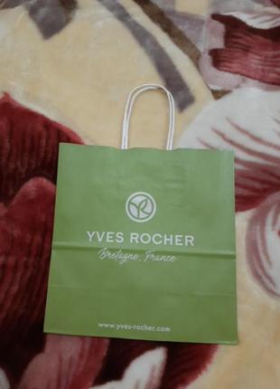 Подарунковий пакет з ручками ів роше