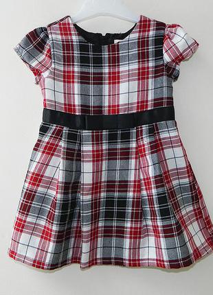 Платье в клетку