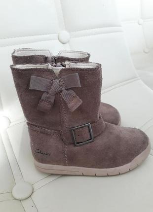 Шкіряний черевички clark's як нові