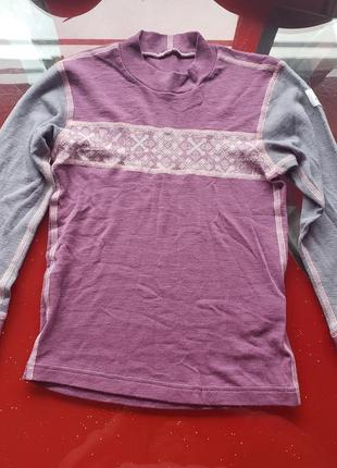 Janus норвегия термо футболка с длинным рукавом
девочке 7-8 л 122-128см1 фото