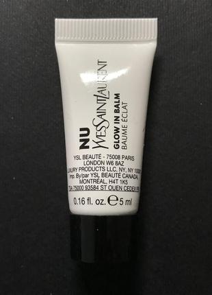 Зволожуючий крем праймер для сяйва шкіри yves saint laurent nu glow in balm priming moisturizer ysl3 фото