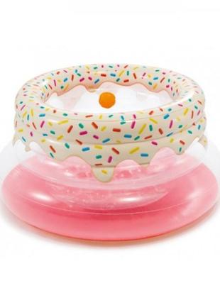 Надувний батут-гральний центр мій перший тренажерний зал intex 48476