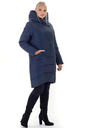 Стильный женский пуховик   рр 42-48