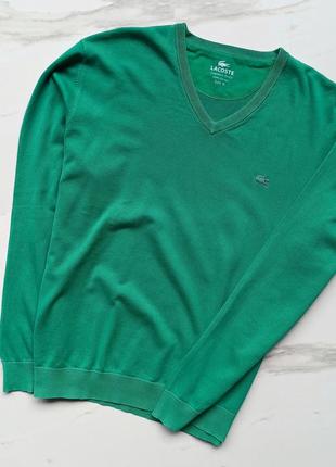 Очень крутая, оригинальная, мужская кофта lacoste garment dyet