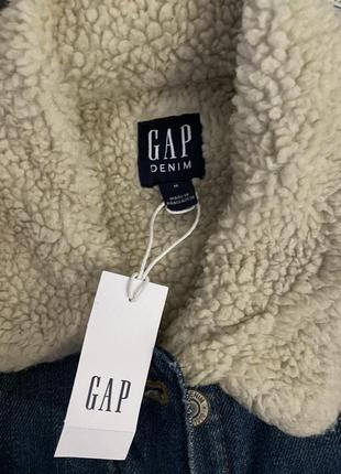 Утеплена джинсовці gap3 фото